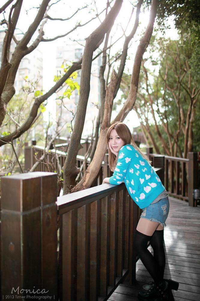 台湾清纯美女-小橘外拍写真 2